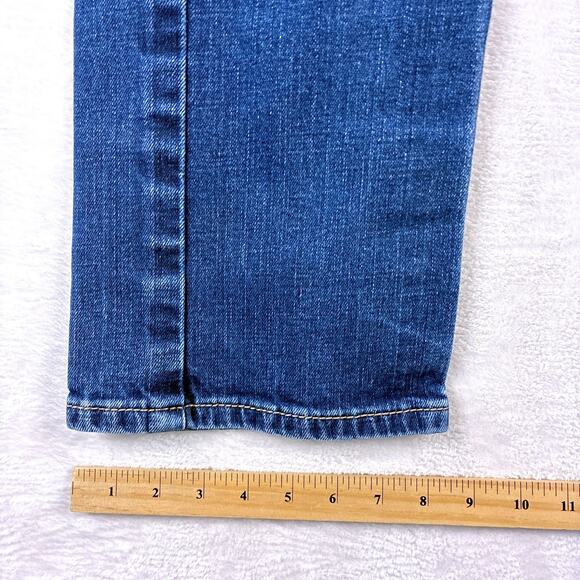 Ariat M7 Rocker Straight Jeans Men 30x36 (30x34) Salton Faded Whiskered Western - Picture 11 of 14